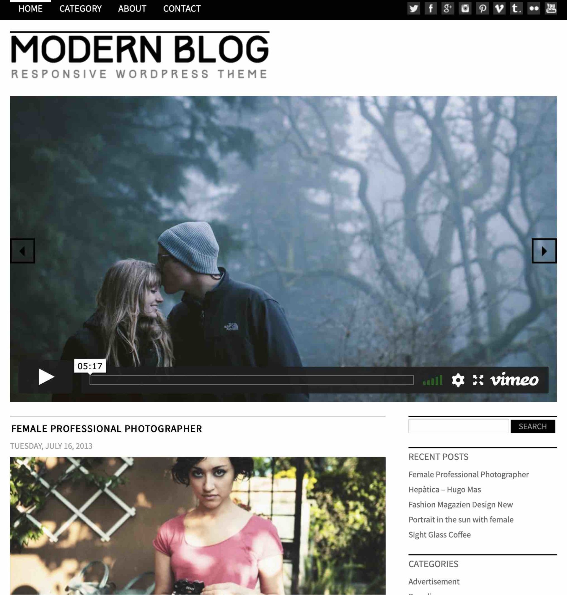 zro network modern blog theme